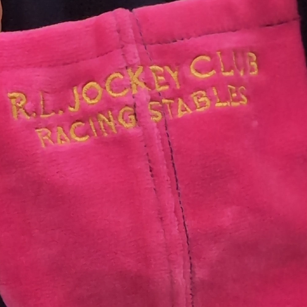 Ralph Lauren Kids Hoodie with Pink and Black Stripes NWOT - Picture 5 of 8